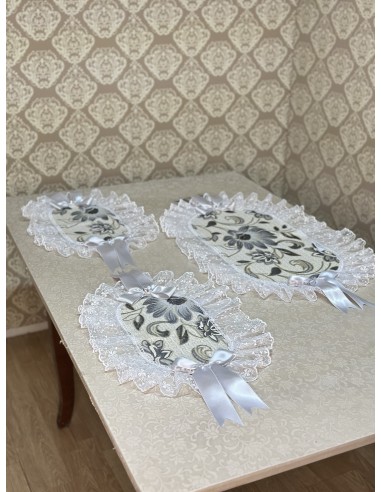 SET DI TRIS DI CENTRI + CUSCINO