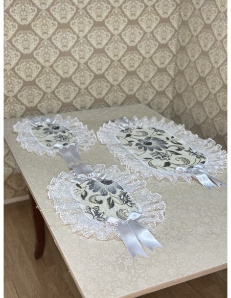 SET DI TRIS DI CENTRI + CUSCINO