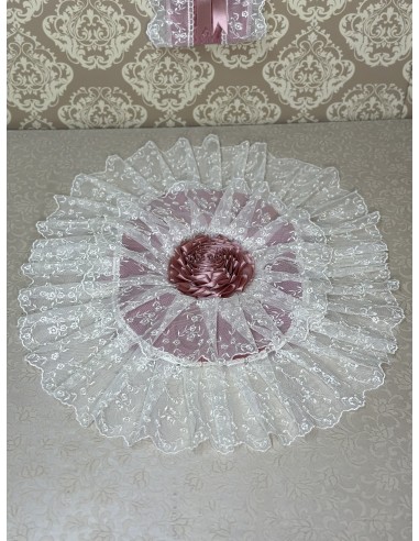 COPRIWATER E PORTAROTOLI ROSA