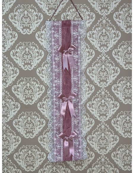 COPRIWATER E PORTAROTOLI ROSA