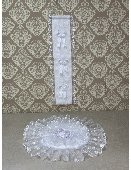 COPRIWATER E PORTAROTOLI BIANCO