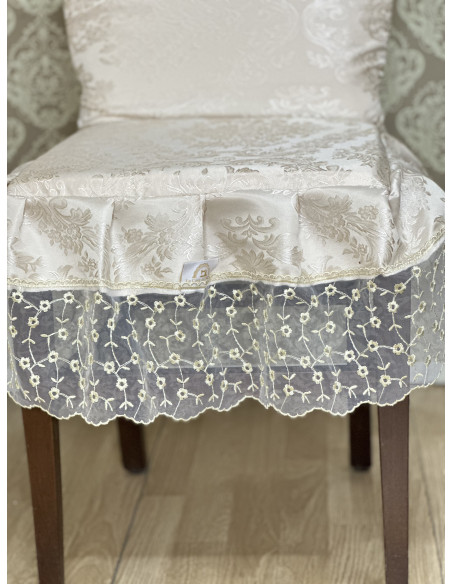 QUATTRO COPRI SEDIE COMPLETE